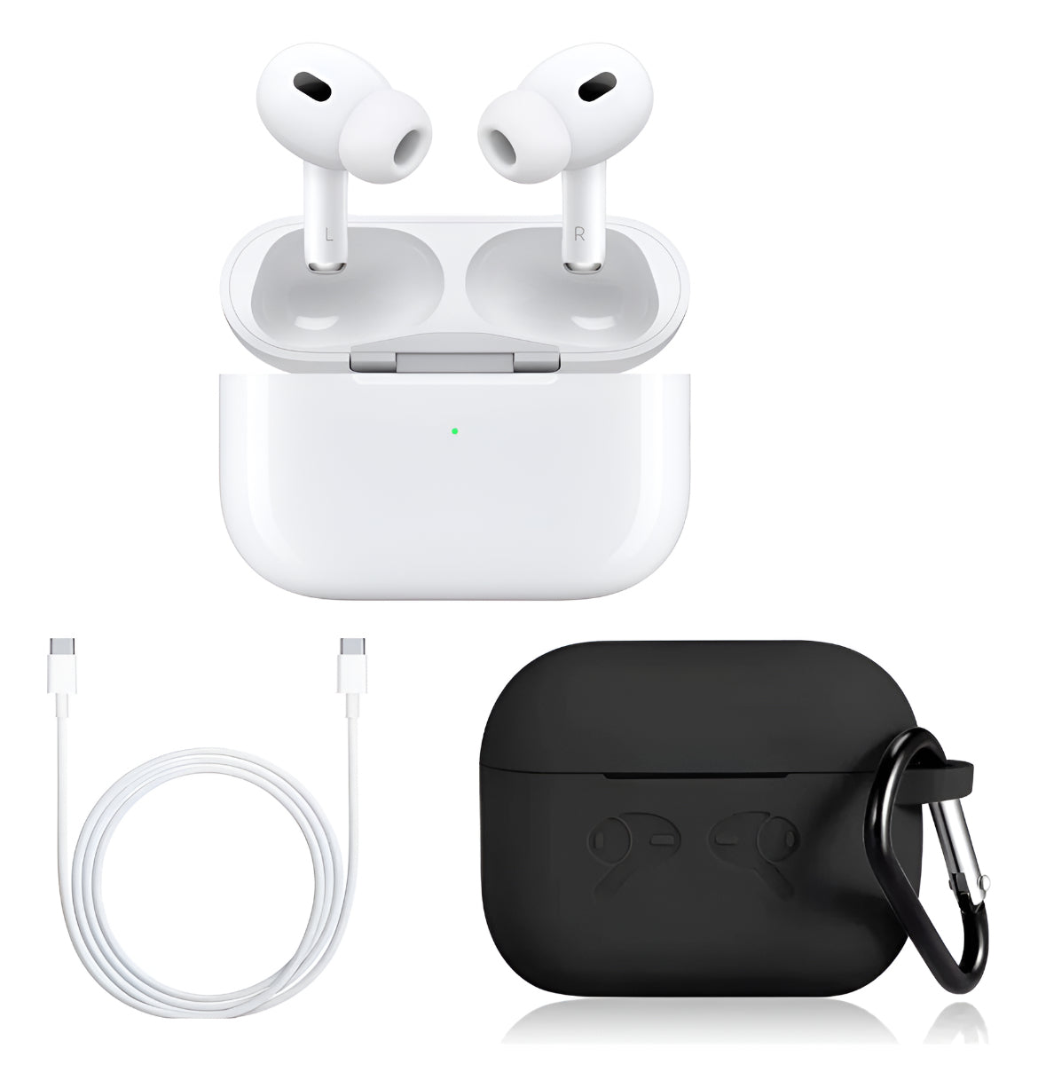 Cargador inalámbrico plegable 3 en 1 + Auriculares Bluetooth para Apple del 11 al 16.